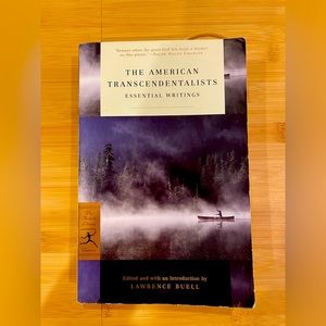 Book: The American transcendentalists essential writings by Lawrence buell